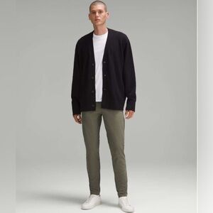 NWT Lululemon ABC Slim-Fit Pant Casual Stretch Pockets Warpstreme Army Green 36